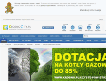 Tablet Screenshot of krosnocity.pl